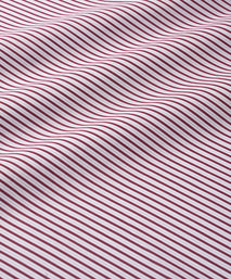Purple & White Slim Fit Piumino Multi Stripe Formal Shirt